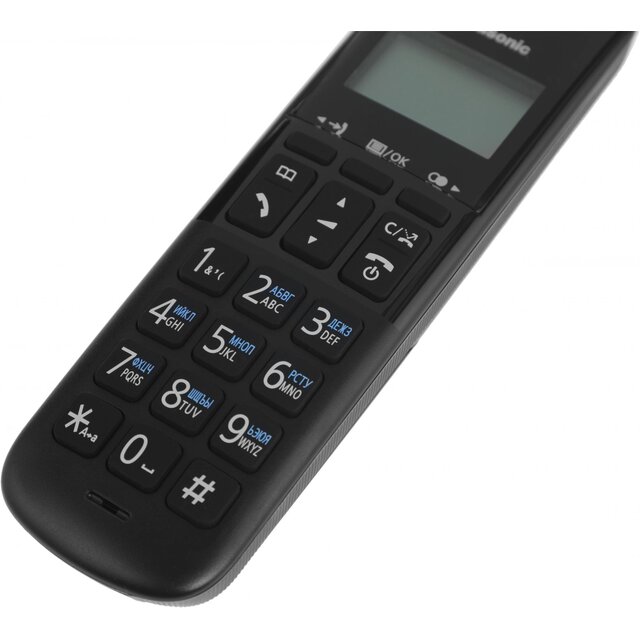 Радиотелефон Dect Panasonic KX-TGB610RUB, черный