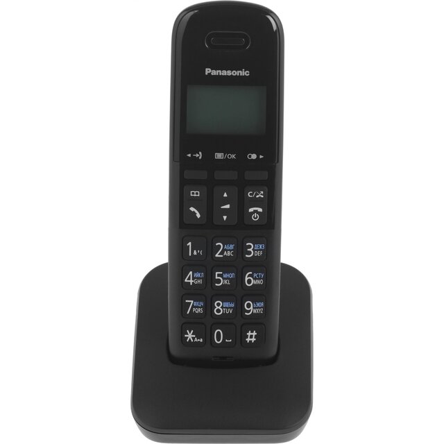 Радиотелефон Dect Panasonic KX-TGB610RUB, черный