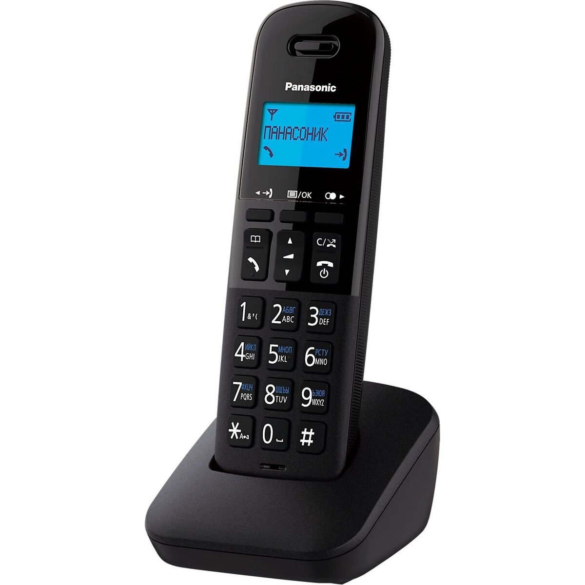 Радиотелефон Dect Panasonic KX-TGB610RUB, черный