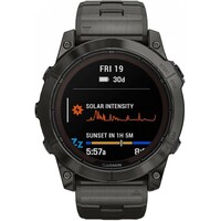 Умные часы Garmin Fenix 7X Pro Sapphire Solar Premium Edition (Цвет: Carbon Gray) 