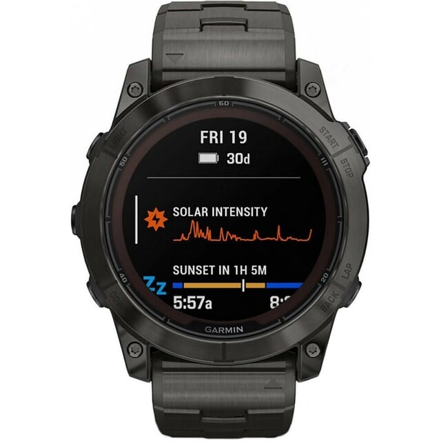 Умные часы Garmin Fenix 7X Pro Sapphire Solar Premium Edition (Цвет: Carbon Gray) 