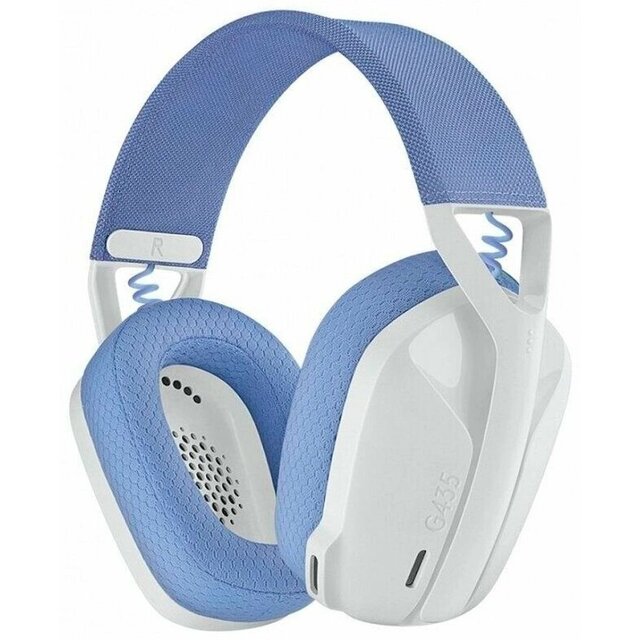 Компьютерная гарнитура Logitech G435 (Цвет: White / Blue)