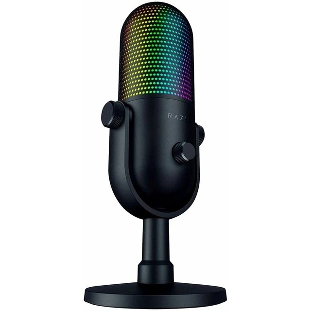 Микрофон проводной Razer Seiren V3 Chroma, черный