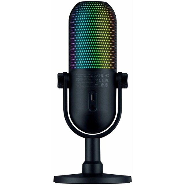 Микрофон проводной Razer Seiren V3 Chroma, черный