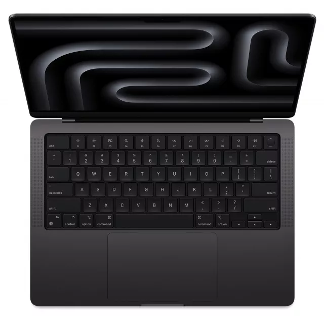 Ноутбук Apple MacBook Pro 14 Apple M3 Pro 11-core/18Gb/512Gb/Apple graphics 14-core/Space, черный