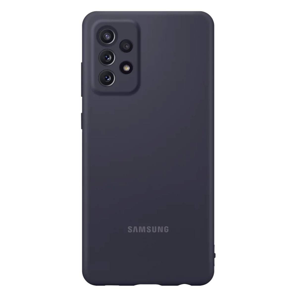 Чехол-накладка Samsung Silicone Cover для Samsung Galaxy A72, черный