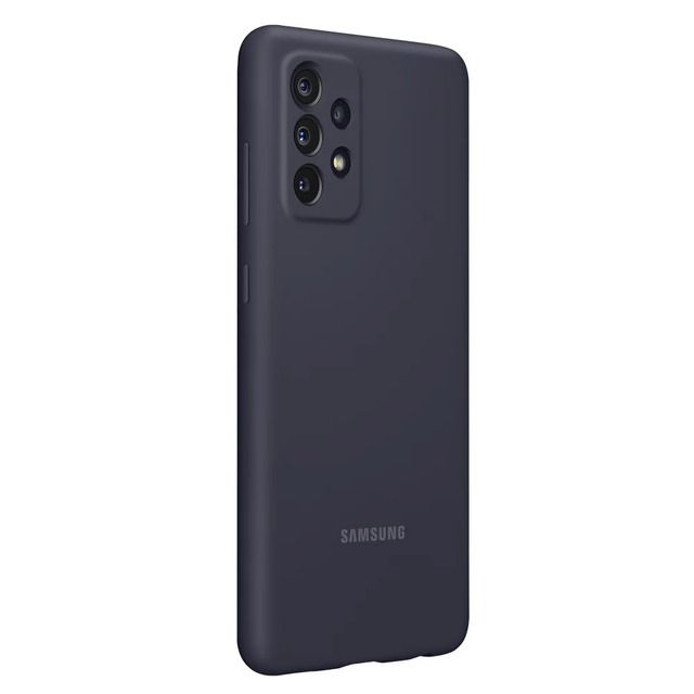 Чехол-накладка Samsung Silicone Cover для Samsung Galaxy A72, черный
