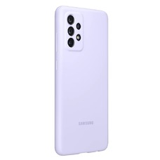 Чехол-накладка Samsung Silicone Cover для Samsung Galaxy A72 (Цвет: Violet)