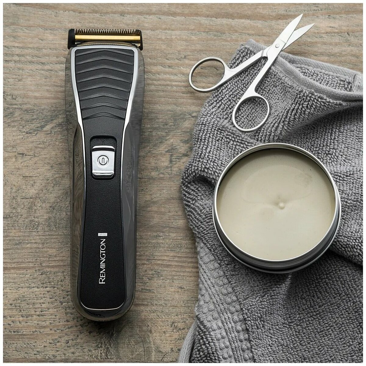 Машинка для стрижки Remington Pro Power Titanium Plus HC7151 (Цвет: Black / Silver)