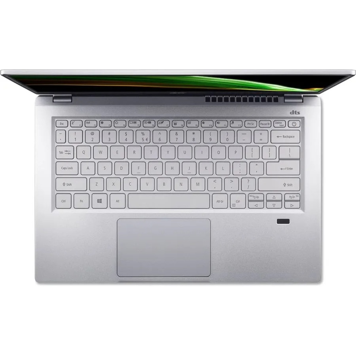 Ультрабук Acer Swift 3 SF314-43-R1YW Ryzen 7 5700U 16Gb SSD512Gb UMA 14 IPS FHD (1920x1080) Eshell silver WiFi BT Cam