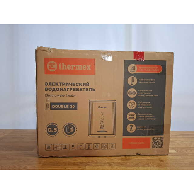 Водонагреватель Thermex Double 30 (Цвет: White)