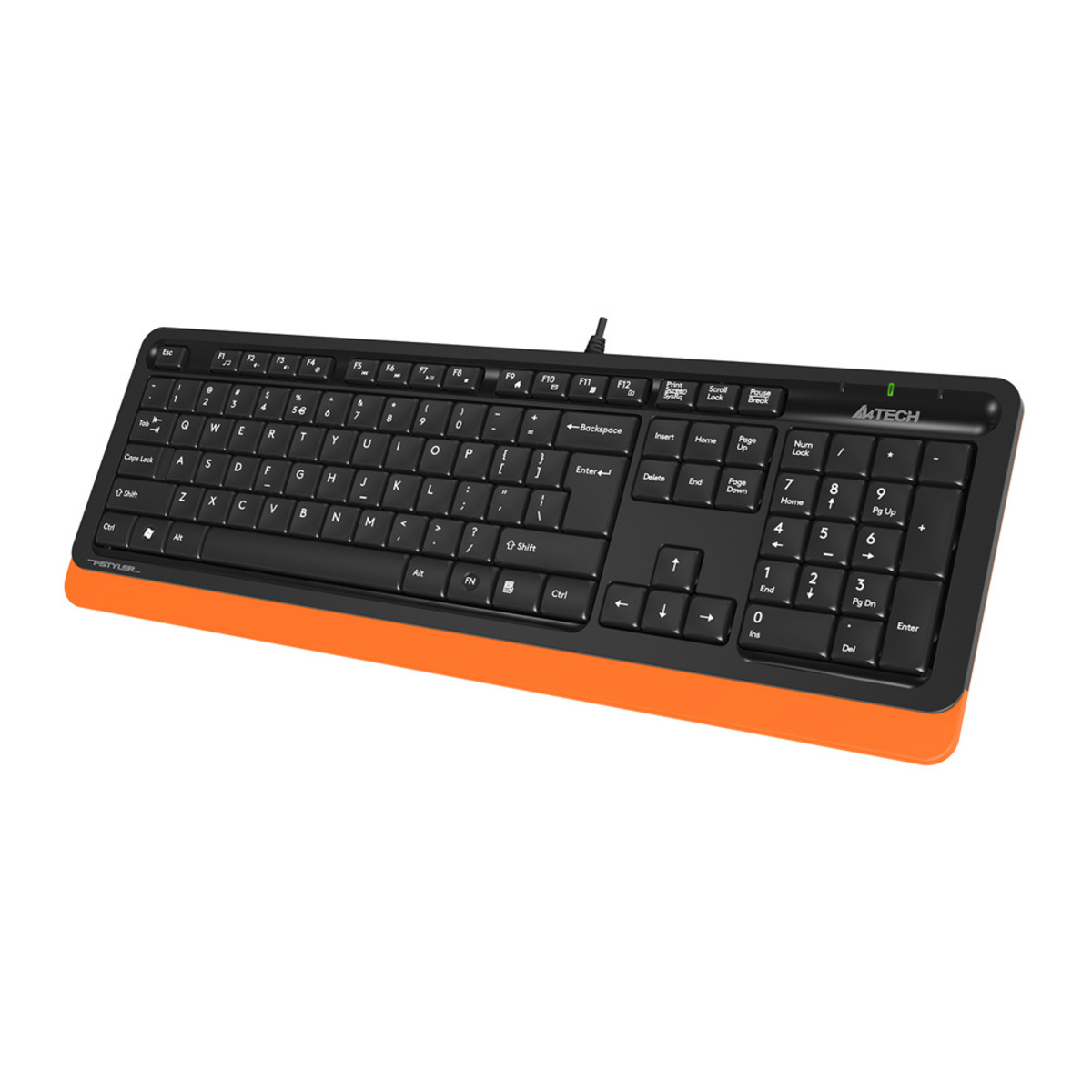 Клавиатура A4Tech Fstyler FK10 (Цвет: Black/Orange)
