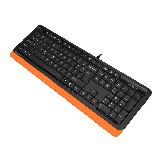 Клавиатура A4Tech Fstyler FK10 (Цвет: Black / Orange)