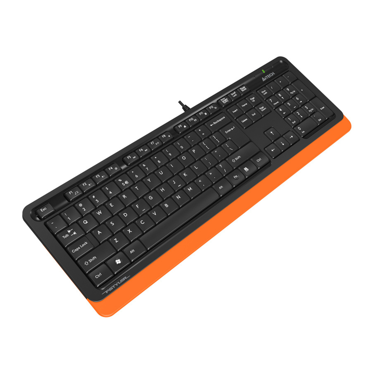 Клавиатура A4Tech Fstyler FK10 (Цвет: Black/Orange)
