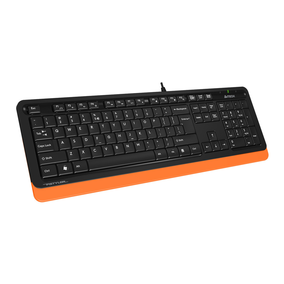 Клавиатура A4Tech Fstyler FK10 (Цвет: Black/Orange)