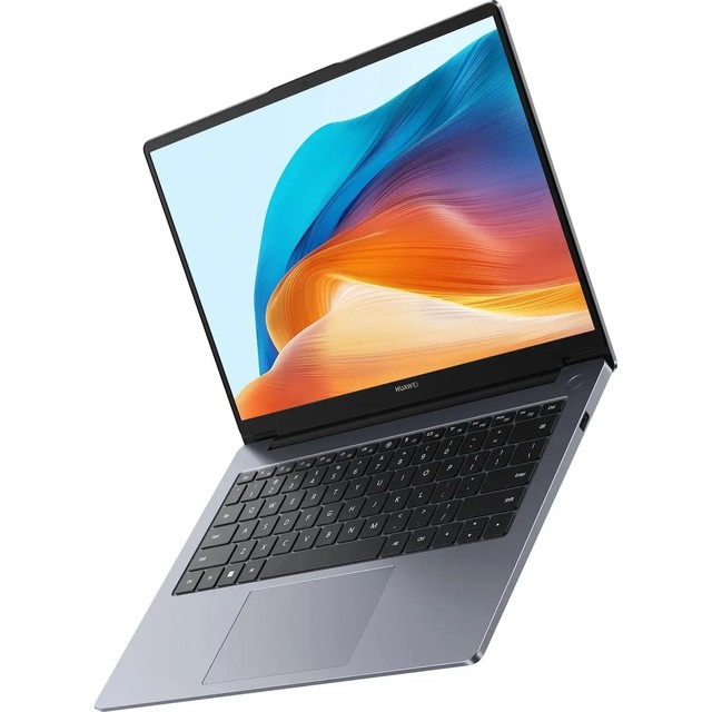 Ноутбук Huawei MateBook D 14 Core i5-12450H/16Gb/SSD512Gb/Intel Iris Xe graphics/14 IPS FHD (1920x1080)/noOS/grey space (53013XET)