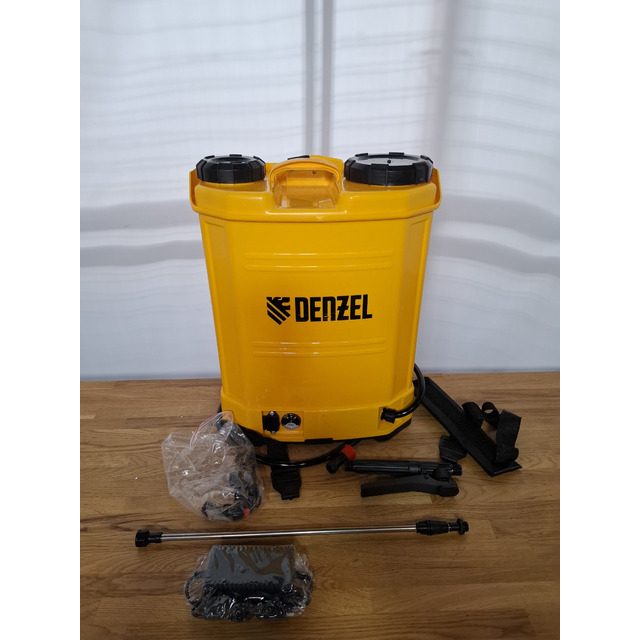 Опрыскиватель аккумуляторный DENZEL D-16LA (Цвет: Orange / Black)
