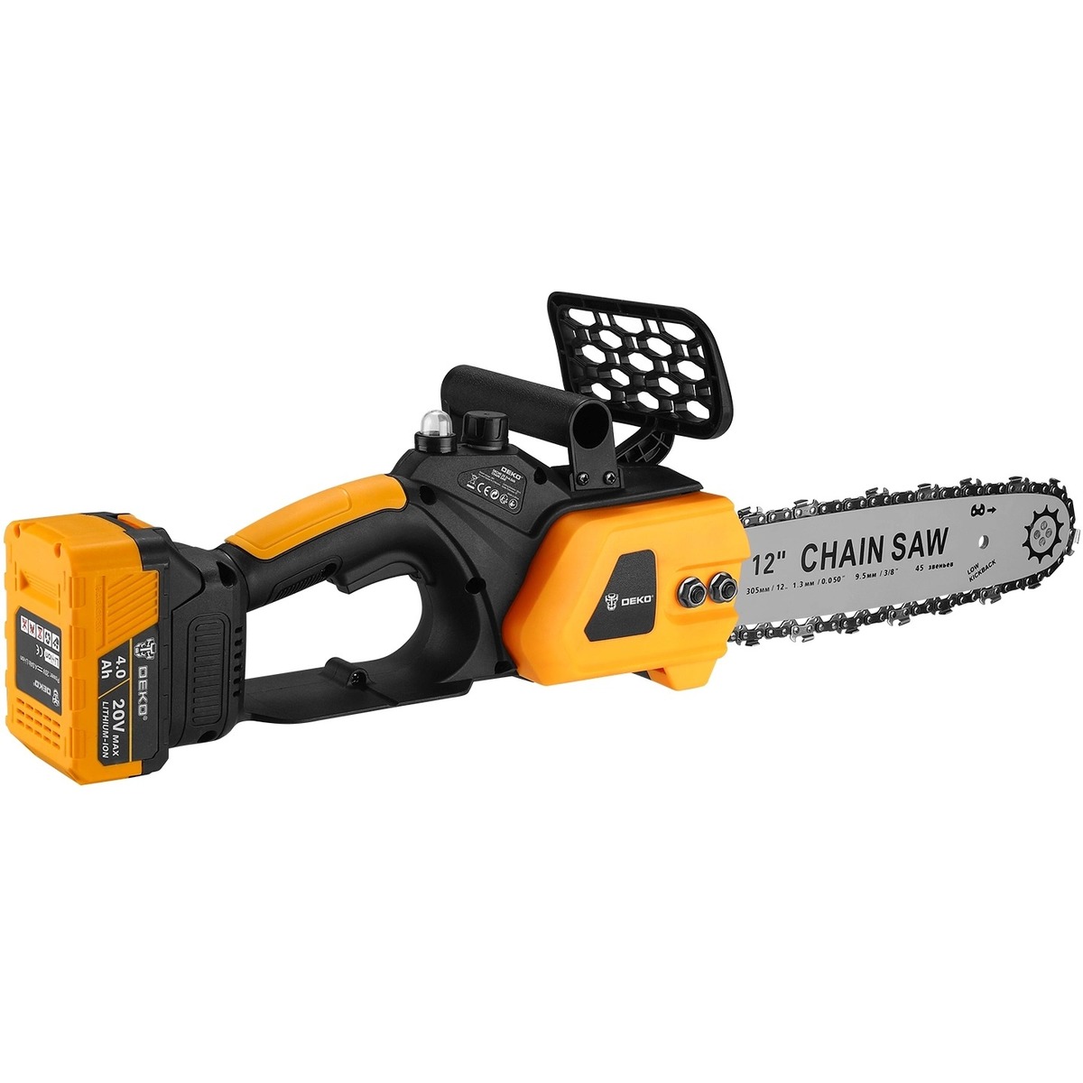 Электрическая цепная пила Deko DKCHS 20 (Цвет: Yellow)
