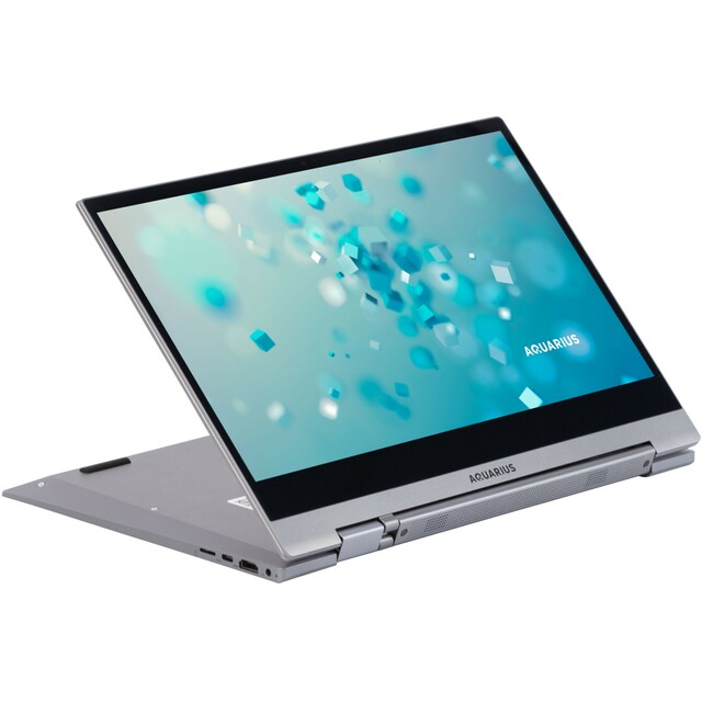 Ноутбук Aquarius CMP NS483 (Intel Core i3 1125G4 2Ghz/16Gb LPDDR4/SSD 256Gb/Intel UHD Graphics 620/14 /IPS/Touch FHD (1920x1080)/noOS/gray/WiFi/BT/Cam)