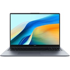 Ноутбук Huawei MateBook D 16 MCLF-X Core i5 12450H 16Gb SSD512Gb Intel UHD Graphics 16 IPS (1920x1200) Windows 11 Home grey space WiFi BT Cam (53013WXF)