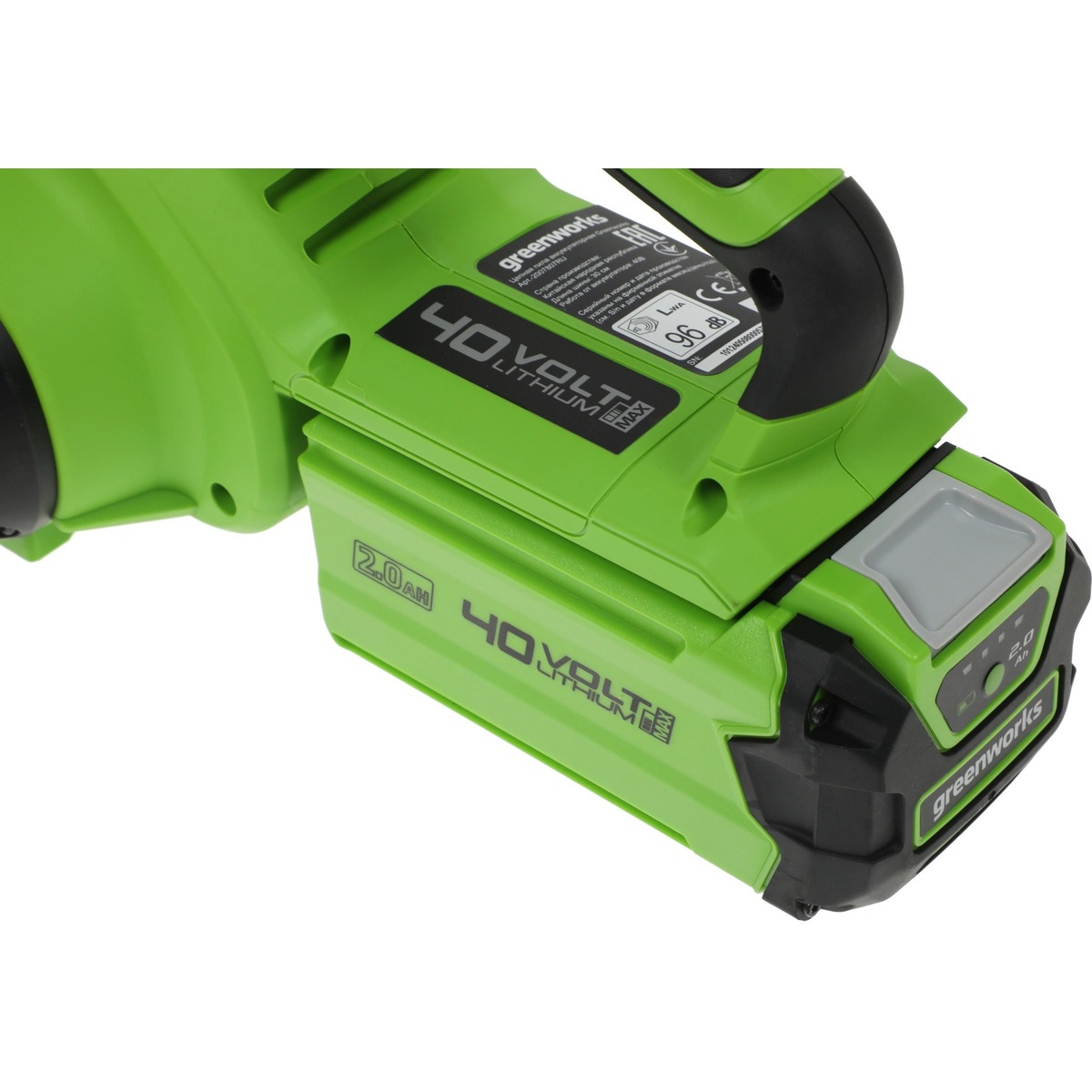 Цепная пила Greenworks G40CS30K2 (Цвет: Green)