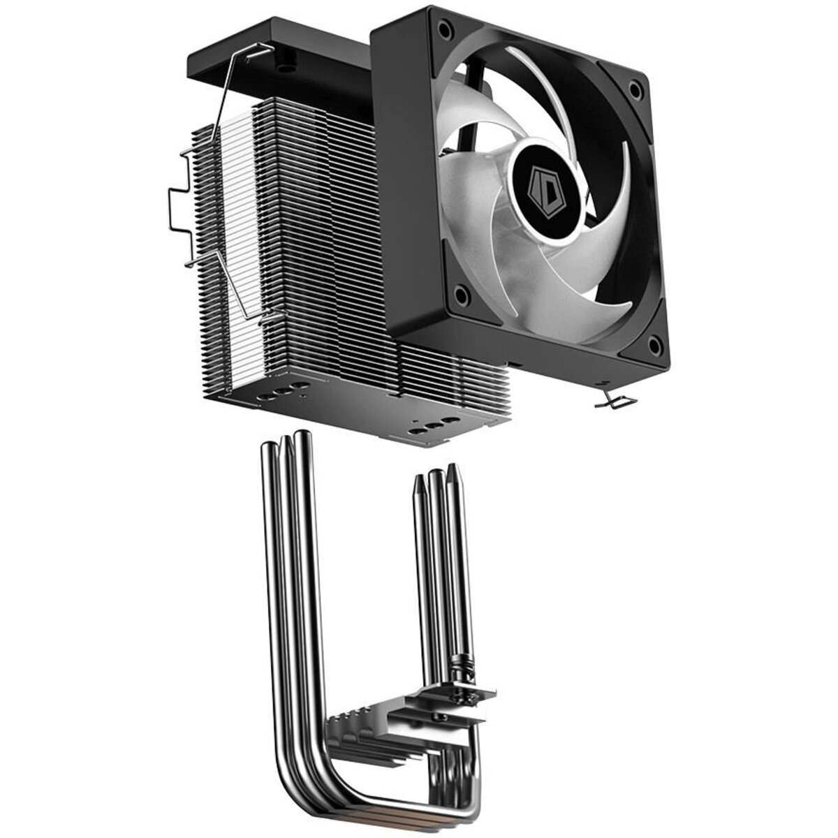 Устройство охлаждения(кулер) ID-Cooling SE-903-XT V2 Soc-AM5 / AM4 / 1200 / 1700 / 1851 серебристый / черный 4-pin 14-26dB Al+Cu 150W 650gr Ret