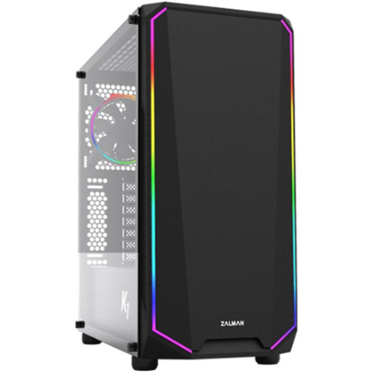 Корпус Zalman K1 Rev.B (Цвет: Black)