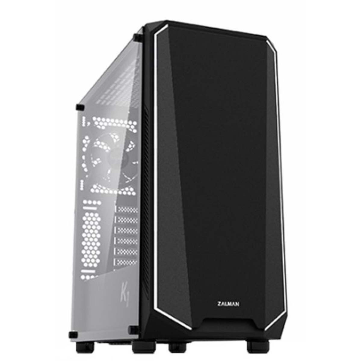 Корпус Zalman K1 Rev.B (Цвет: Black)