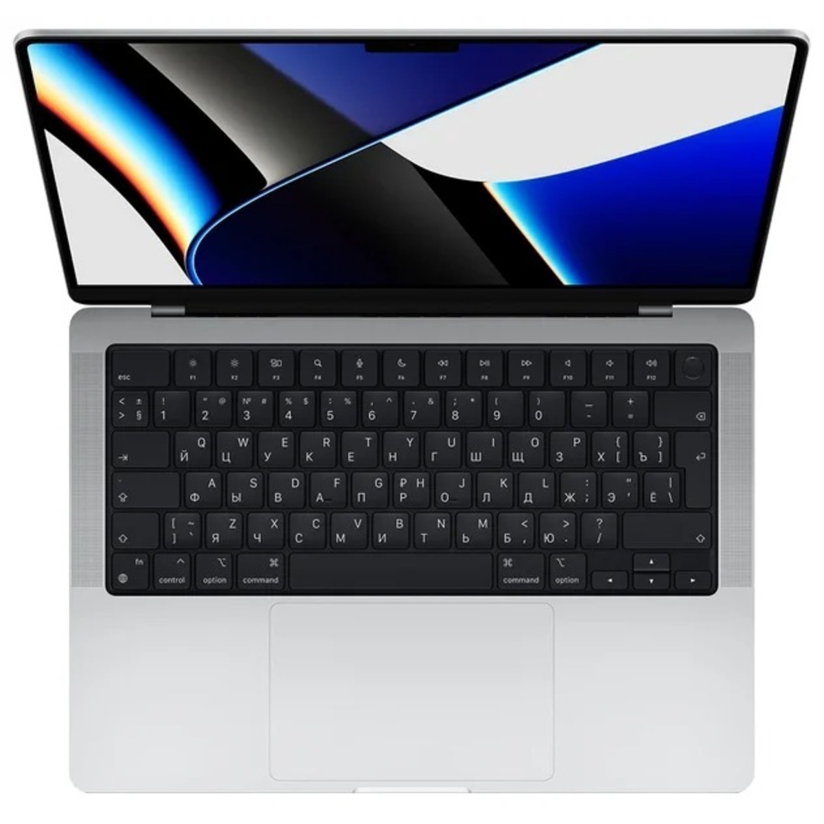Ноутбук Apple Macbook Pro 14 Apple M1 Pro 10-core / 16Gb / 1Tb / Apple graphics 16-core / Silver RU