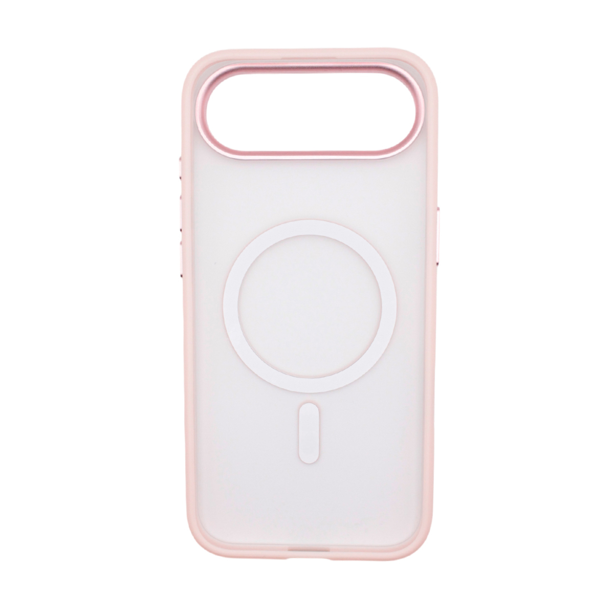 Чехол-накладка Comma Joy Elegant Magnetic Anti-Shock Case(Built-In Touch) для iPhone 17 Air (Цвет: Pink Gold)