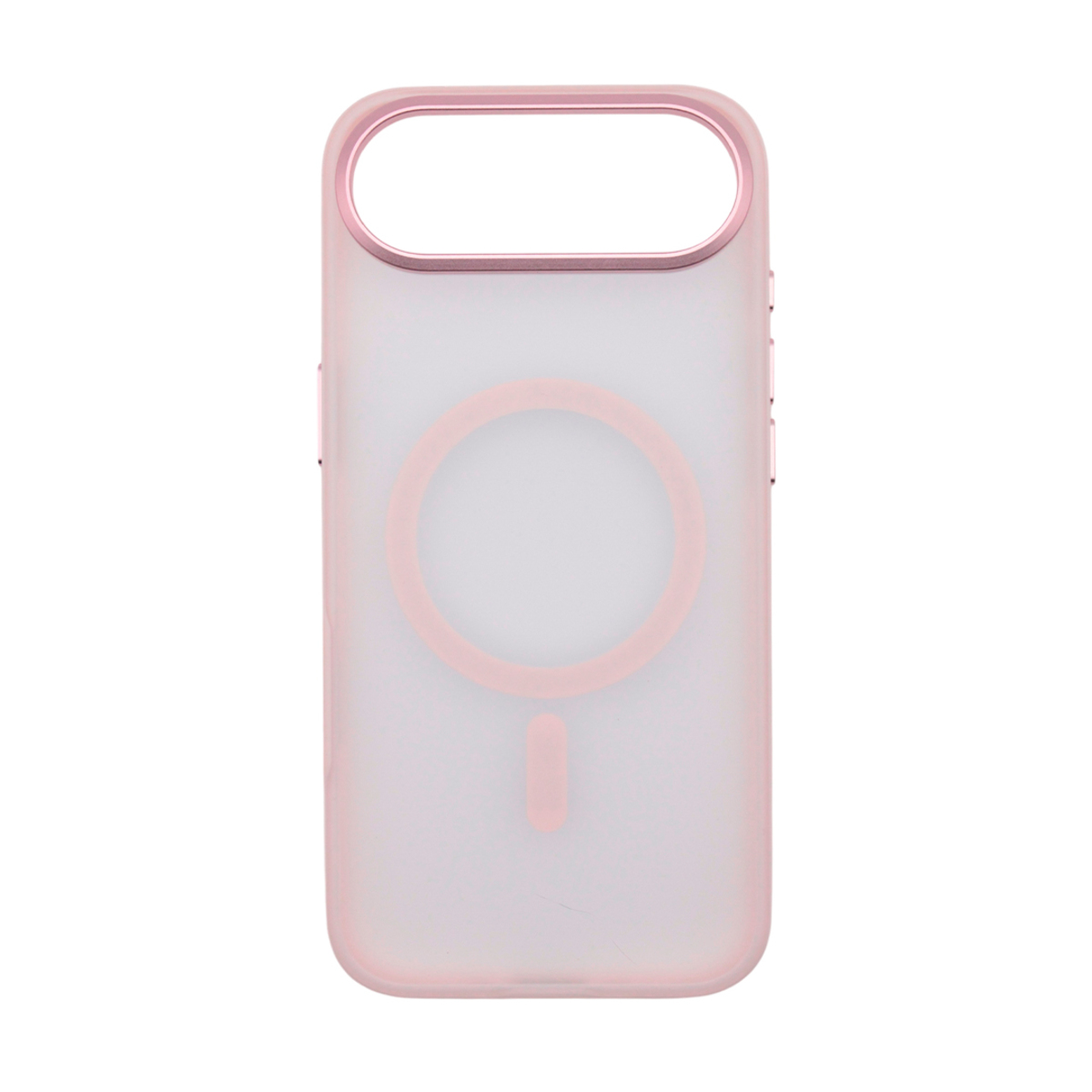 Чехол-накладка Comma Joy Elegant Magnetic Anti-Shock Case(Built-In Touch) для iPhone 17 Air (Цвет: Pink Gold)