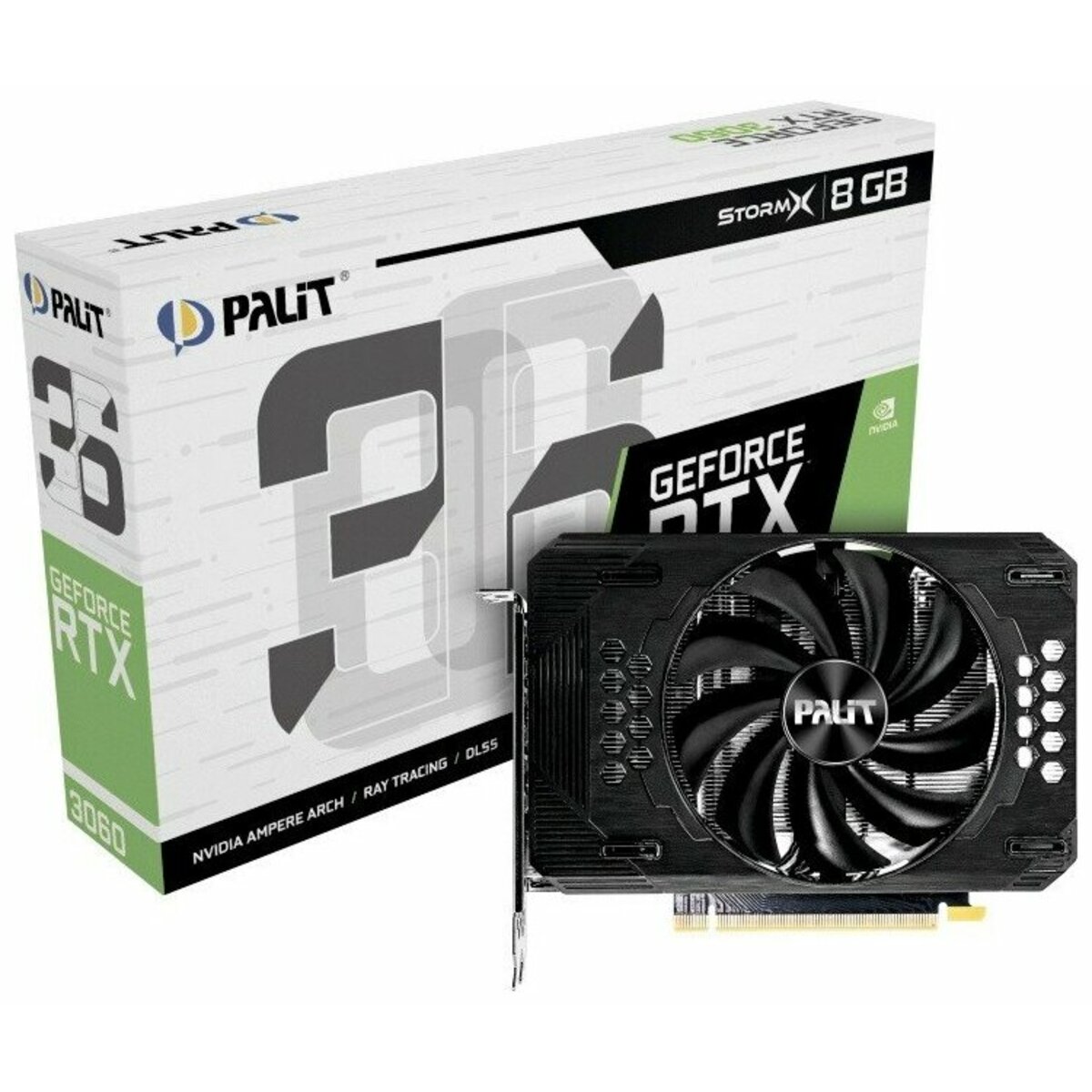 Видеокарта Palit GeForce RTX 3060 StormX 8G (NE63060019P1-190AF)