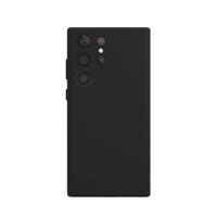 Чехол-накладка VLP Silicone Сase Soft Touch для смартфона Samsung Galaxy S23 Ultra, черный
