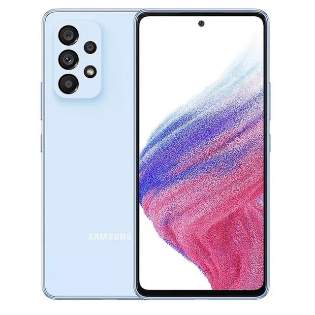 Смартфон Samsung Galaxy A53 5G SM-A536B / DS 6 / 128Gb (Цвет: Awesome Blue)