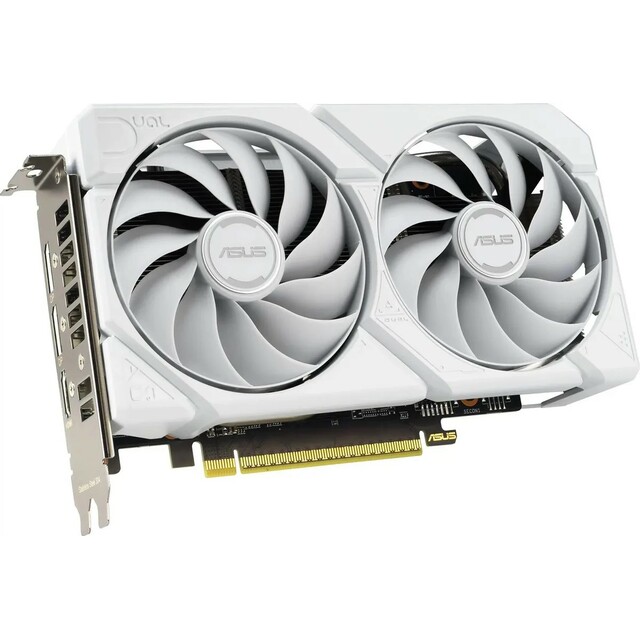 Видеокарта Asus Radeon RX 9060XT DUAL 16Gb (DUAL-RX9060XT-16G-WHITE)