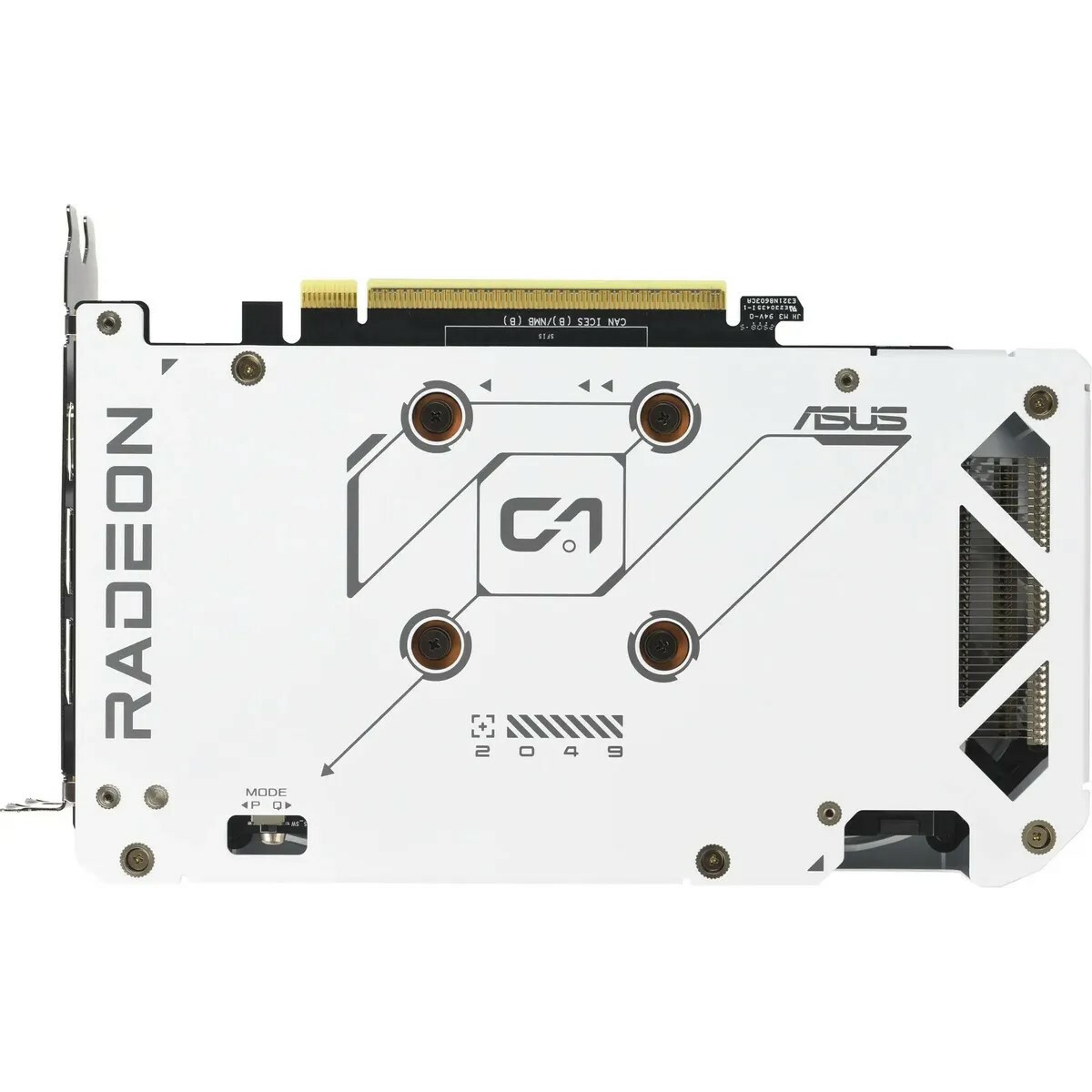 Видеокарта Asus Radeon RX 9060XT DUAL 16Gb (DUAL-RX9060XT-16G-WHITE)