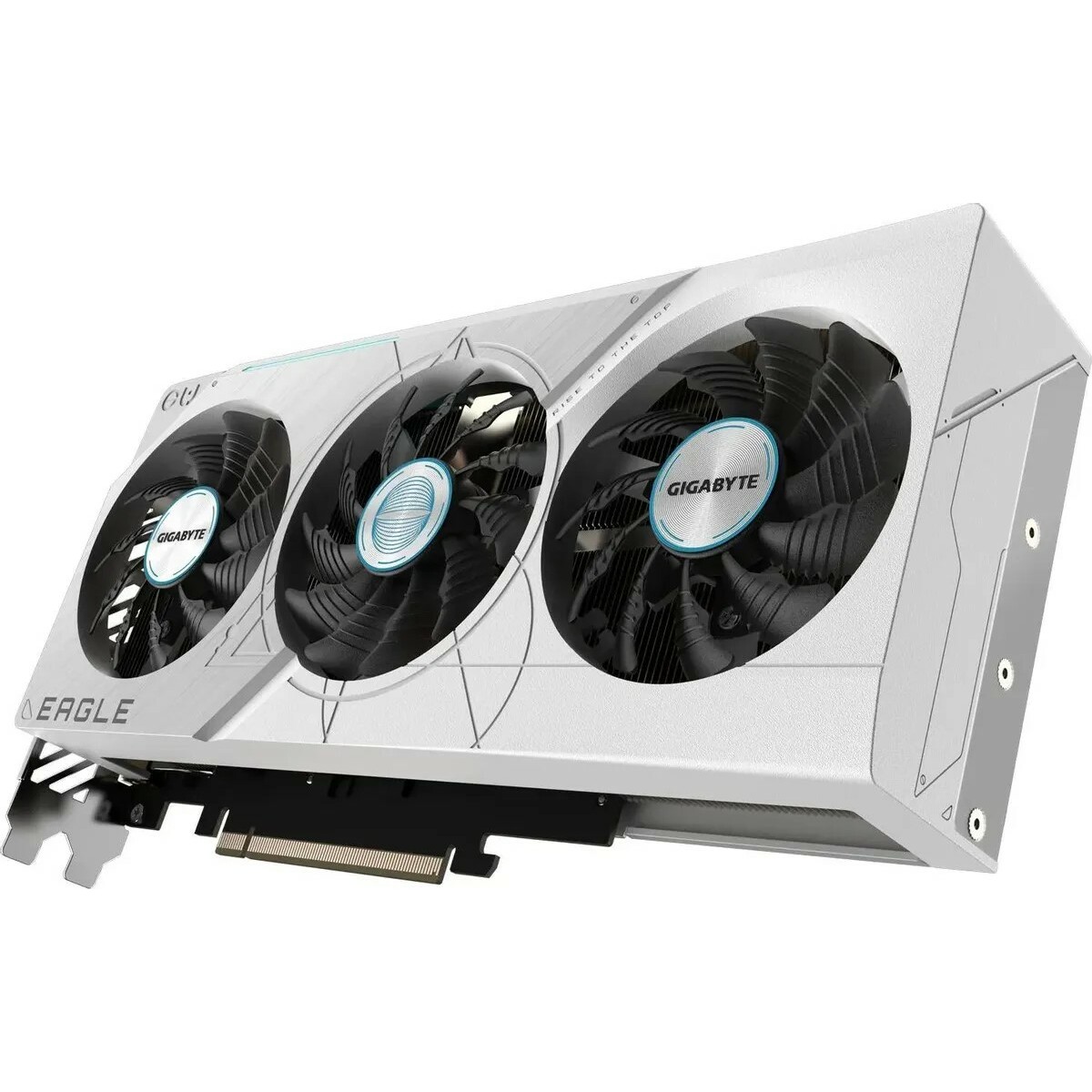 Видеокарта GIGABYTE GeForce RTX 4070 Super EAGLE OC ICE 12G (GV-N407SEAGLEOC ICE-12GD)