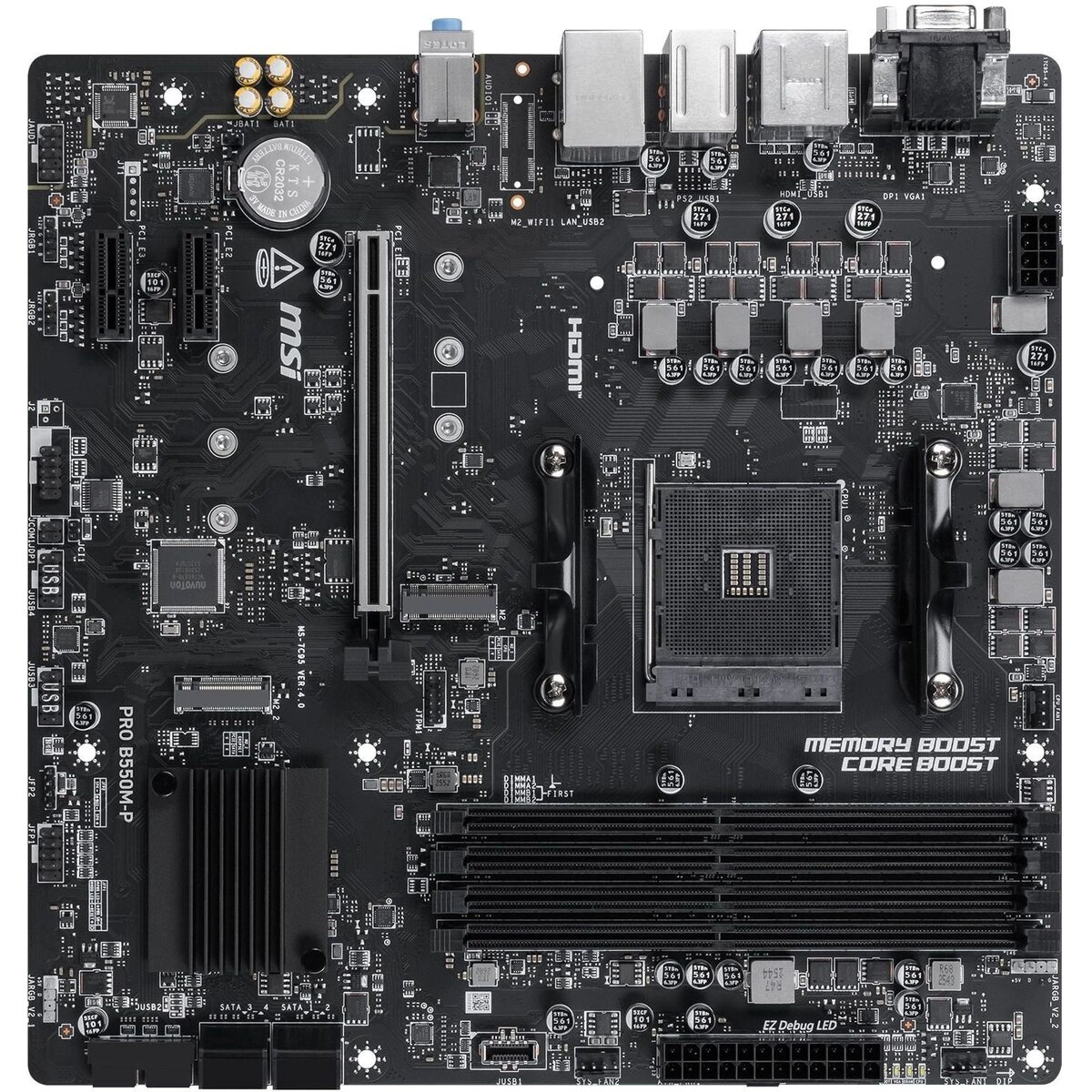 Материнская плата MSI PRO B550M-P