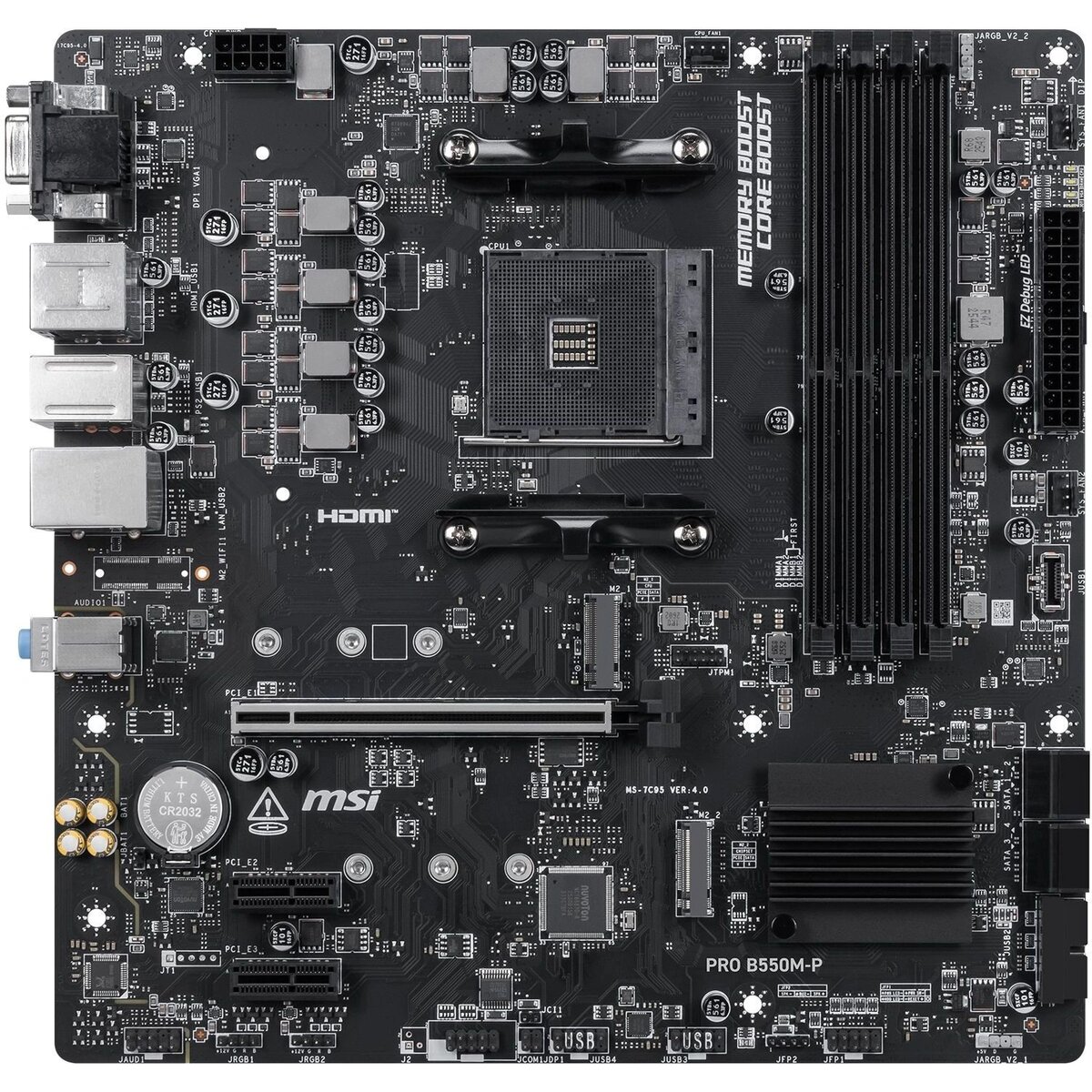 Материнская плата MSI PRO B550M-P