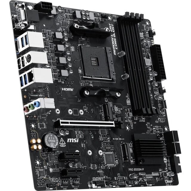 Материнская плата MSI PRO B550M-P Материнская плата MSI PRO B550M-P