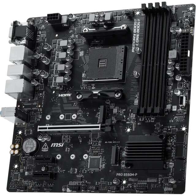 Материнская плата MSI PRO B550M-P Материнская плата MSI PRO B550M-P