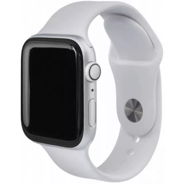 Ремешок силиконовый VLP Silicone Band Soft Touch для Apple Watch 42/44 mm, белый