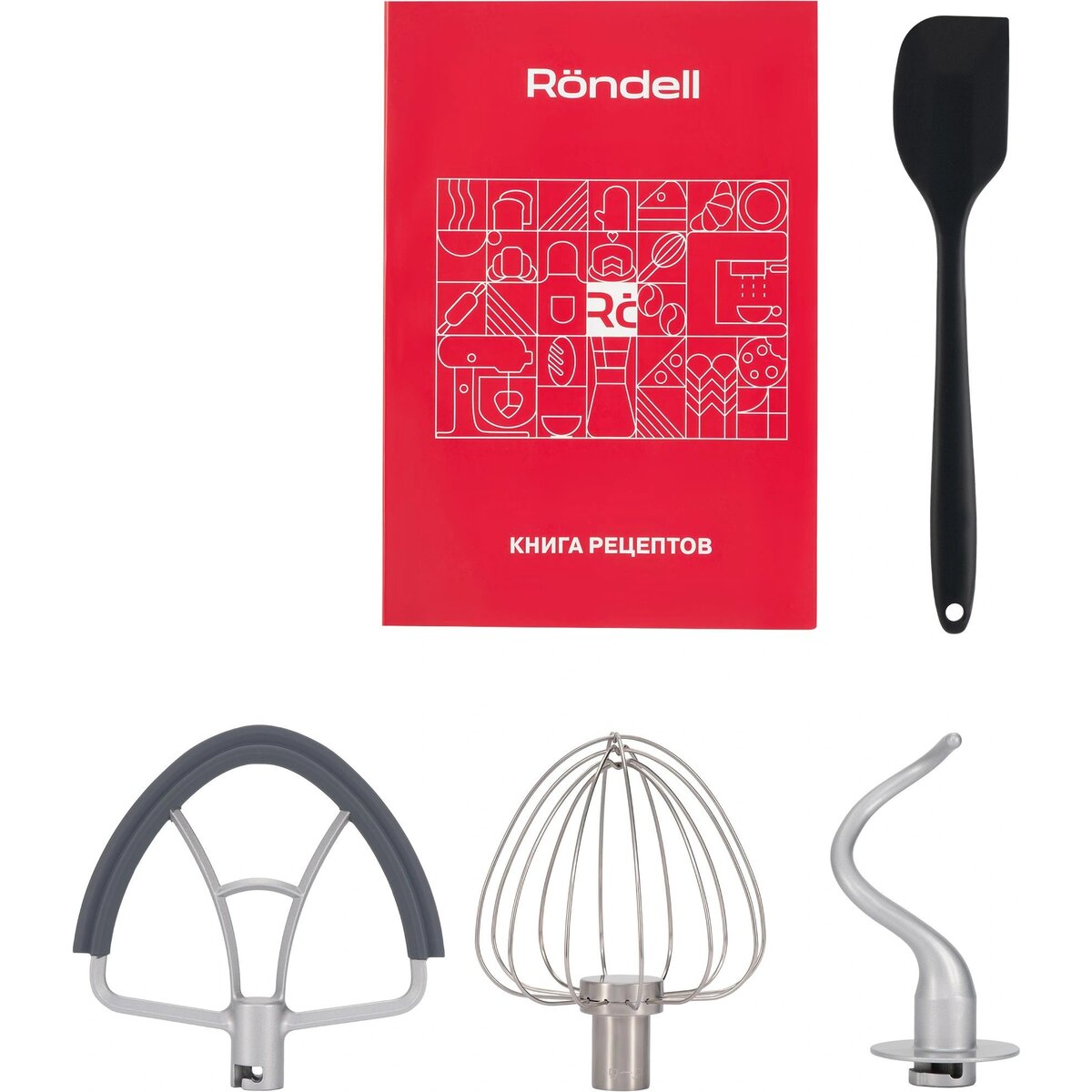 Миксер планетарный Rondell RDE-PM450 (Цвет: Gray)