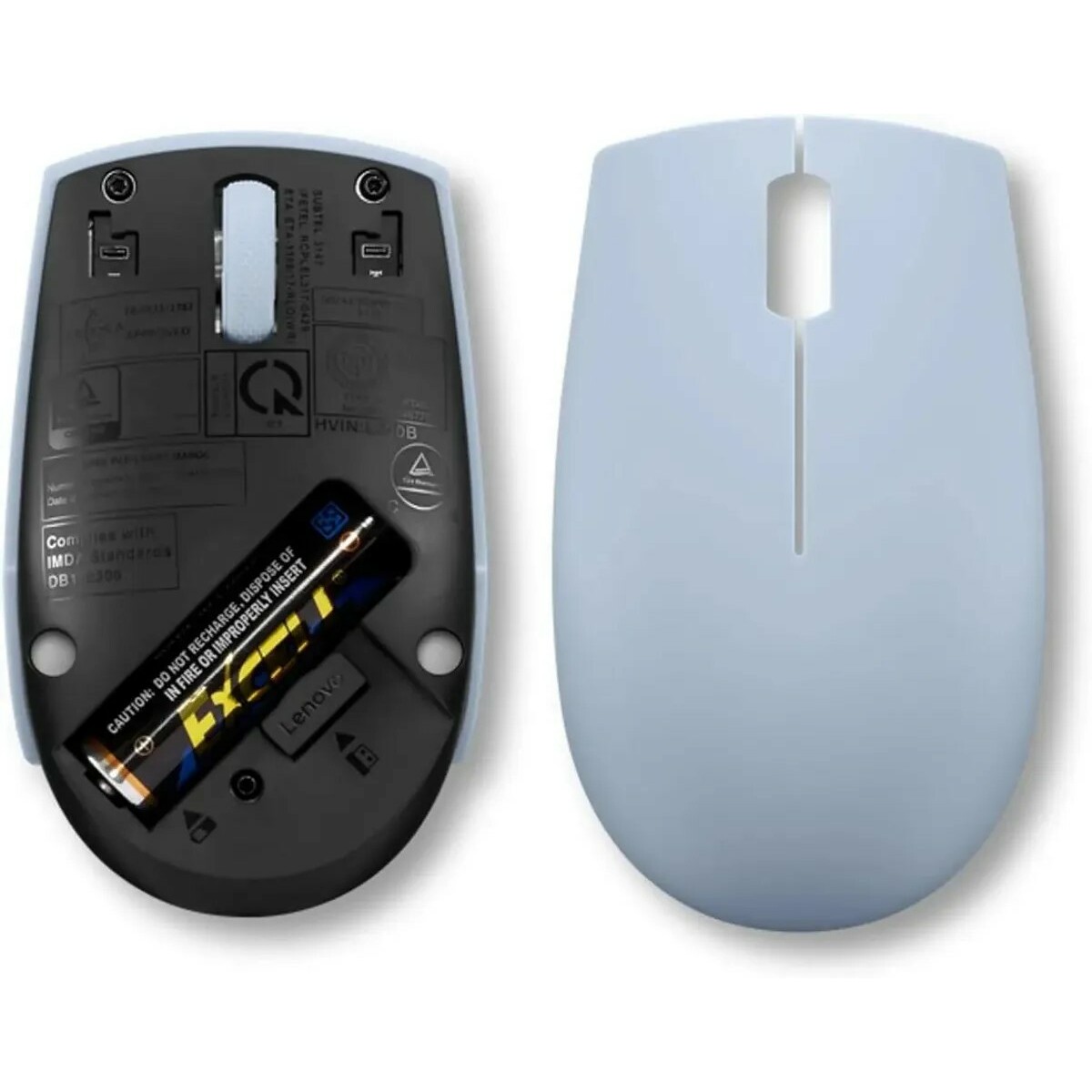 Мышь Lenovo 300 Wireless Compact (Цвет: Blue)