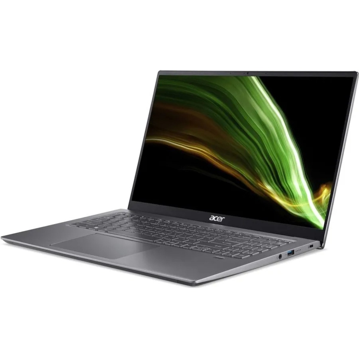 Ультрабук Acer Swift X SFX16-51G-51QA Core i5 11320H 8Gb SSD512Gb NVIDIA GeForce RTX 3050 4Gb 16 IPS FHD (1920x1080) Eshell grey WiFi BT Cam (NX.AYKER.004)