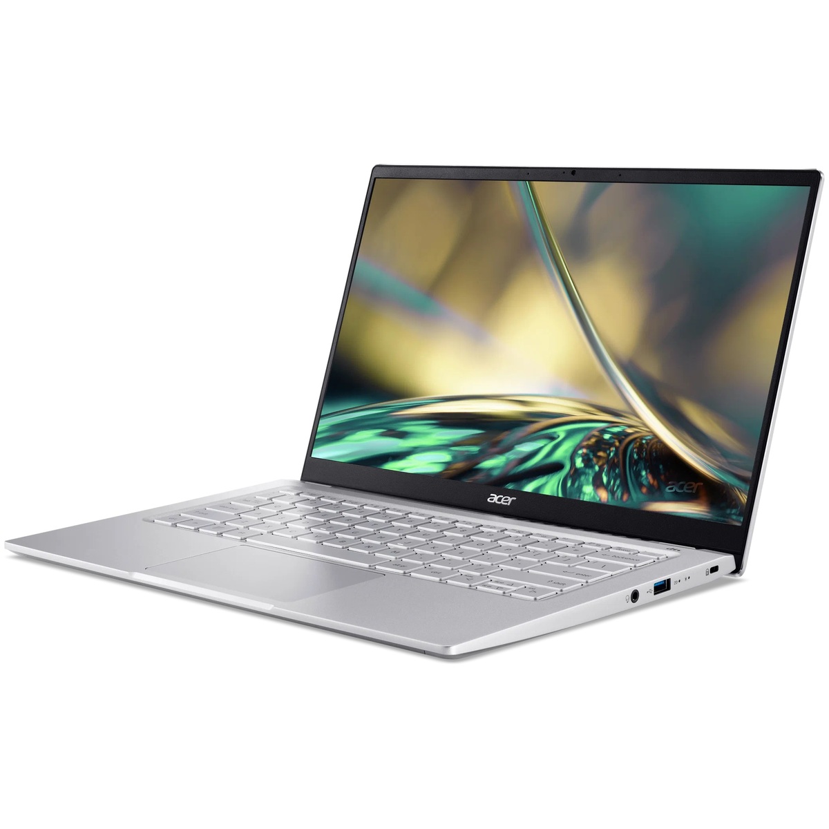 Ультрабук Acer Swift 3 SF314-512-5449 Core i5 1240P 16Gb SSD512Gb UMA 14 IPS FHD (1920x1080) Eshell silver WiFi BT Cam
