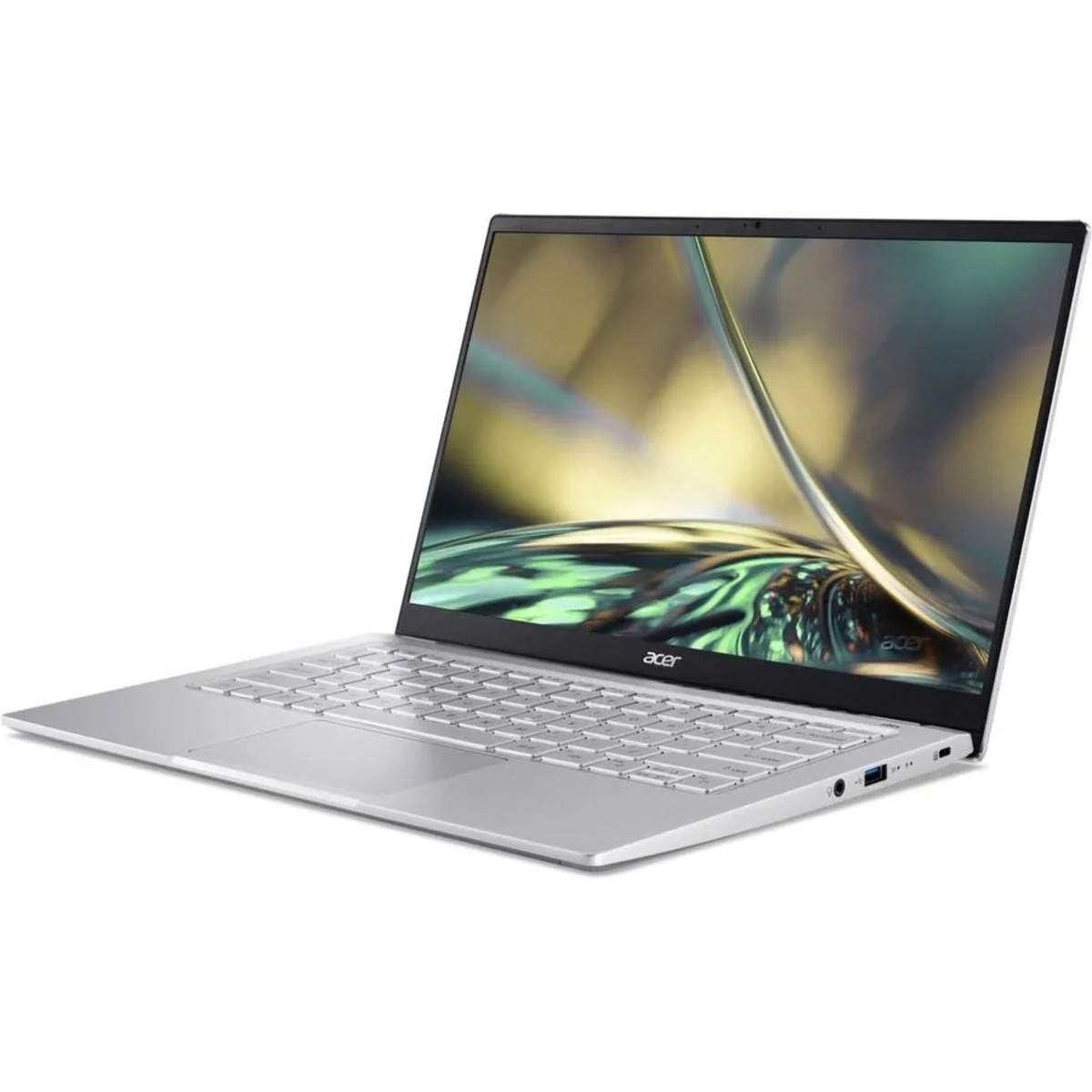 Ультрабук Acer Swift 3 SF314-512-305M Core i3 1220P 8Gb SSD512Gb UMA 14 IPS FHD (1920x1080) Windows 11 silver WiFi BT Cam
