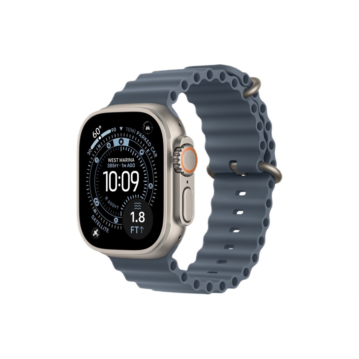 Умные часы Apple Watch Ultra 3 49mm Titanium Case Natural Blue Ocean Band