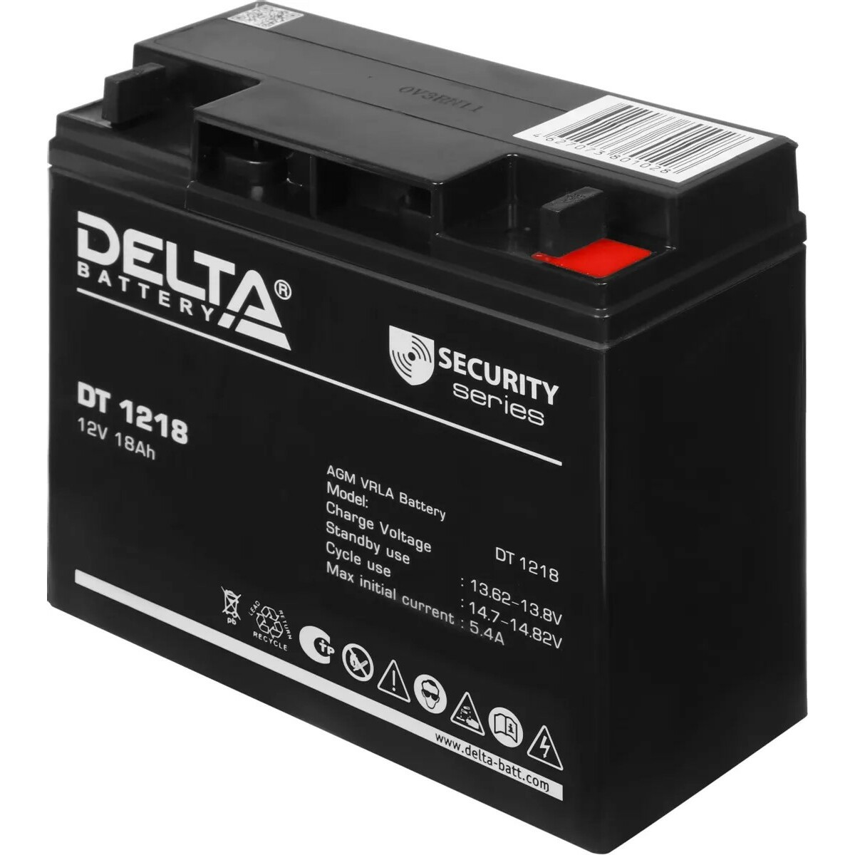 Батарея для ИБП DELTA BATTERY DT 1218 12В 18Ач