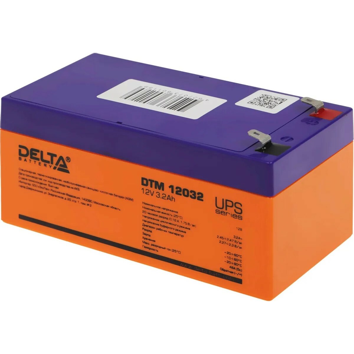 Батарея для ИБП Delta BATTERY DTM 12032 12В 3.2Ач